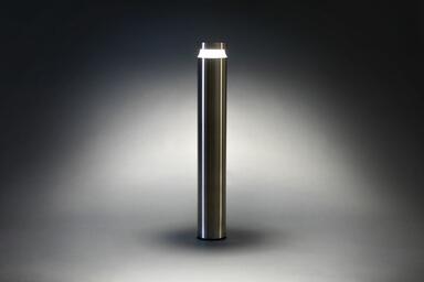Helio Bollard, Series 600 in Stainless Steel with Satin finish